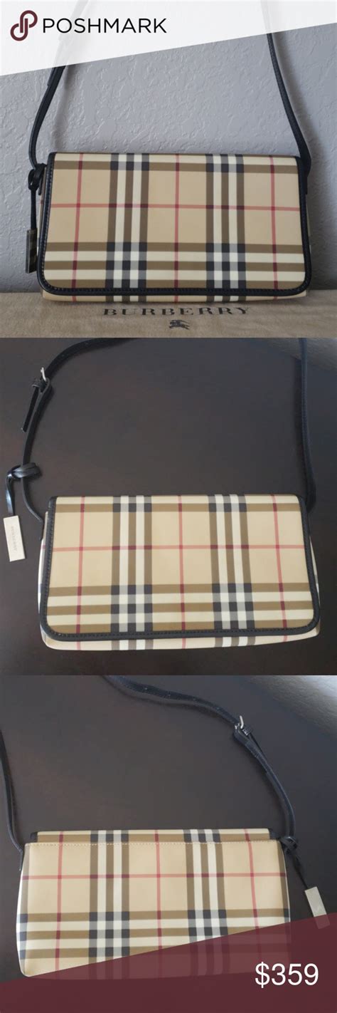 burberry bag strap|Burberry front zip shoulder bags.